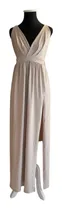 Comprar Vestido Largo Escote V Espalda Descubierta Cruzada