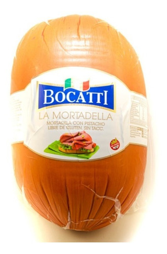 Mortadela Con Pistaccio Tipo Italiano Bocatti