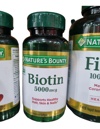 Nature's Bounty Biotin 5000 Mcg