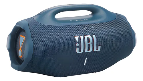 Caixa De Som Bluetooth Jbl Boombox 4 Azul Azul
