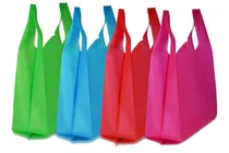 Comprar Pack 50 Bolsas Tnt Ecológica Reutilizable Reciclable 33x60cm
