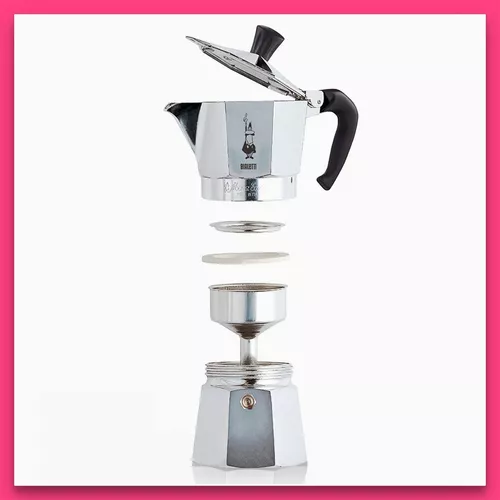 Cafetera Italiana Bialetti Moka 4 tazas – Bazar Tante Grazie