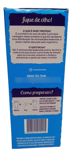 Shake Linea Iogurte Grego Com Frutas Vermelhas Premium 330g
