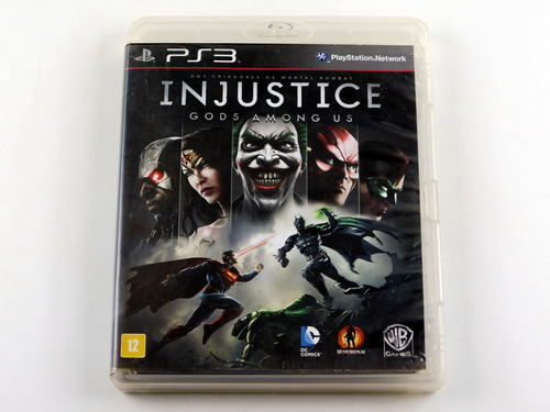 Injustice Gods Among Us Playstation 3 Ps3 Original