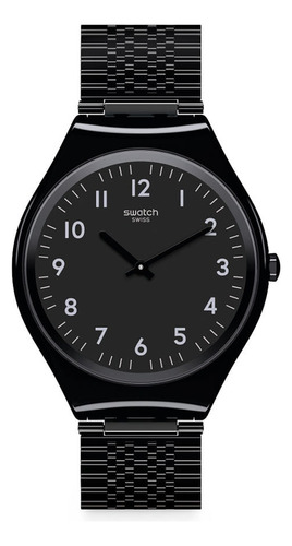 Reloj Swatch Skincoal De Acero Negro Syxb100gg Para Mujer
