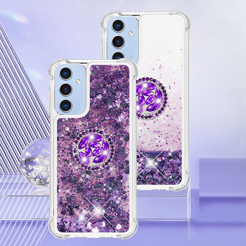 Funda Protectora Con Purpurina Líquida For Samsung Galaxy A15 5g