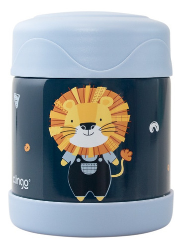 Pote Térmico Inox Dupla Camada Leão Luke 330ml Clingo
