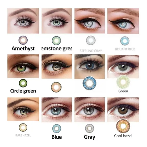 Lentes De Contacto Novmas 100 Original Colores Claros Env o gratis