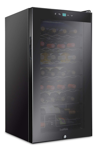 Ivation Refrigerador De Vino Con Compresor De 28 Botellas |.