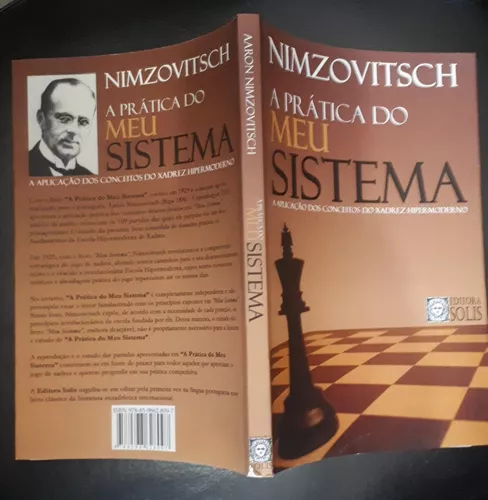 Combo Nimzowitsch - 2 livros classicos português