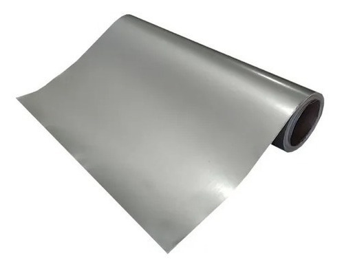 Adesivo Vinil Para Envelopamento Prata Tipo Inox 1m X 1,20m