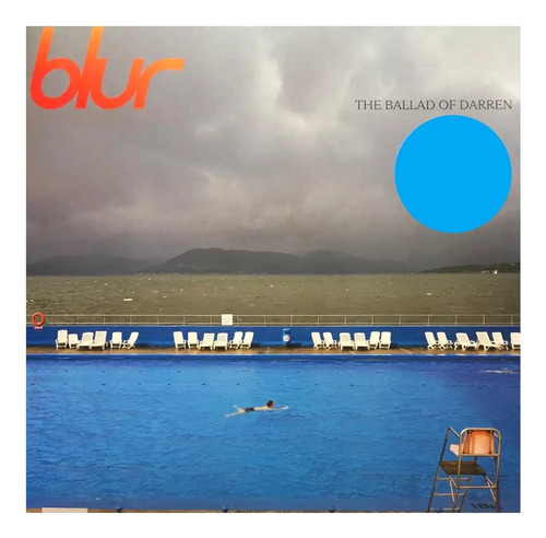 Blur The Ballad Of Darren Blue Azul Lp Vinyl Versión Del Álbum Estándar