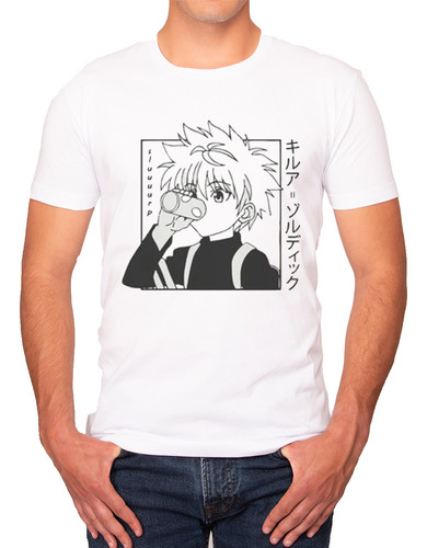 Camiseta Anime Killua Art Hunter X Hunter Unisex