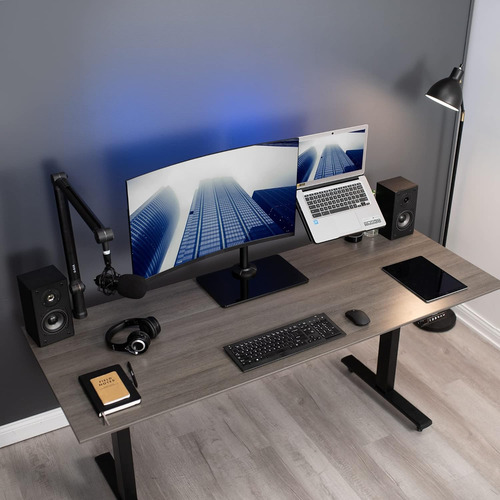 Soporte De Monitor Vivo Con Bandeja Soporte Para Laptop