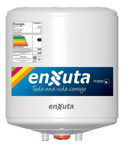 Termotanque Enxuta Tenx2115 Blanco 15l Js Ltda