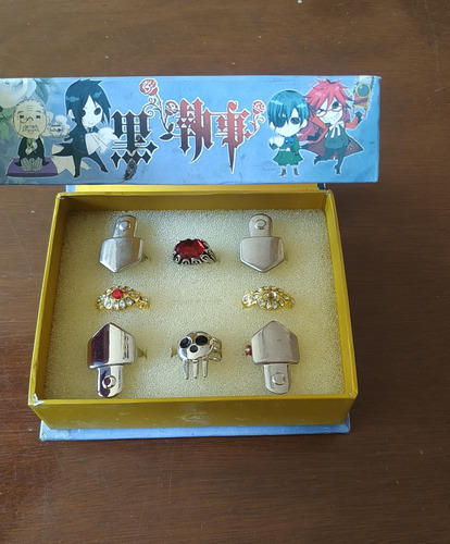 Anillos Kuroshitsuji 