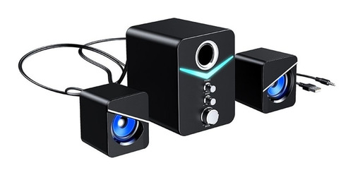 Imagen 1 de 2 de Parlantes Bluetooth Pc Notebook 2.1/3.5 Pc Havit Sf123bt