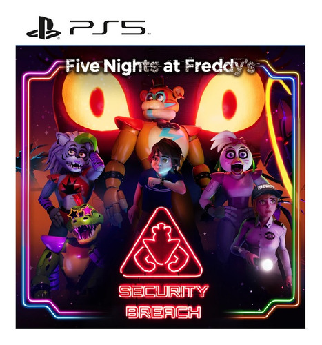 Five Nights At Freddy's Security Breach Standard Ps5 Físico