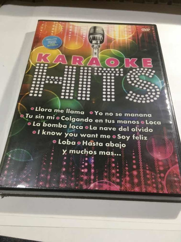 Karaoke Hits Dvd Nuevo Original Cerrado