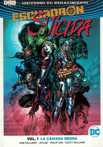 Escuadron Suicida 1 La Camara Negra-dc Comics-ecc Ediciones