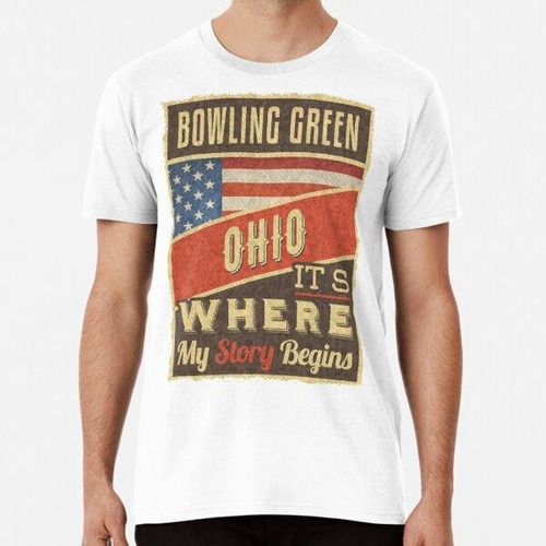 Remera Bowling Green Ohio Algodon Premium 