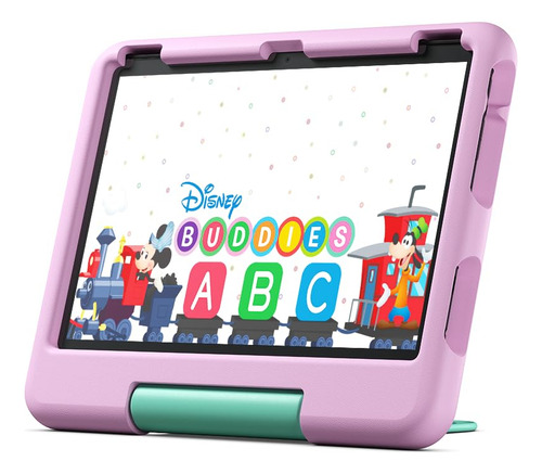 Tableta Amazon Fire 10 Hd Kids: 2023, De 3 A 7 Años | Brillante Pantalla Hd De 10.1\ Con Contenido Sin Anuncios Y Controles Parentales Incluidos, Batería De 13 Horas, 32 Gb, Rosa