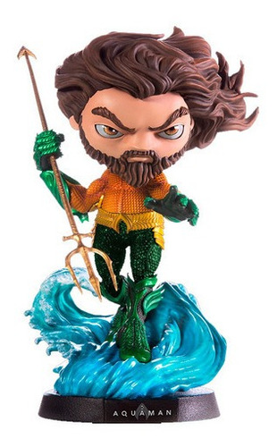 Liga De La Justicia Aquaman Figura Minico Heroes