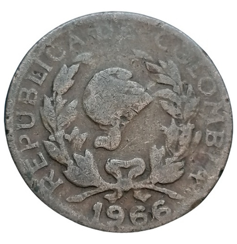 Colombia Moneda 5 Centavos 1966