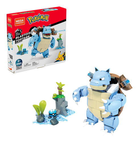 Mega Construx Set De Construcción De Pokémon Blastoise