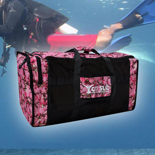 Bolsa De Lona Para Buceo, Bolsa De Viaje Multiusos, Rosa