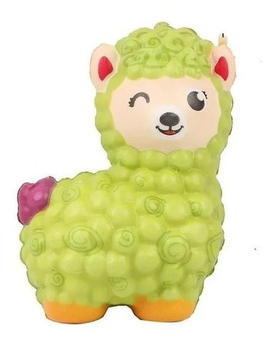 Squishy Alpaca Llama Antiestrés Apretable Ansiedad Colores