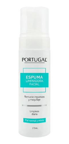 Espuma Limpiador Facial - Portugal 175ml
