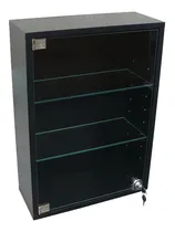 Comprar Vitrina Repisas 2 Estantes Y Cerradura 63x45 Autos Coleccion