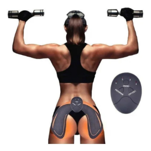 Estimulador Elétrico Tonificador Levantador De Bumbum Fit Cor Preto 110V/220V