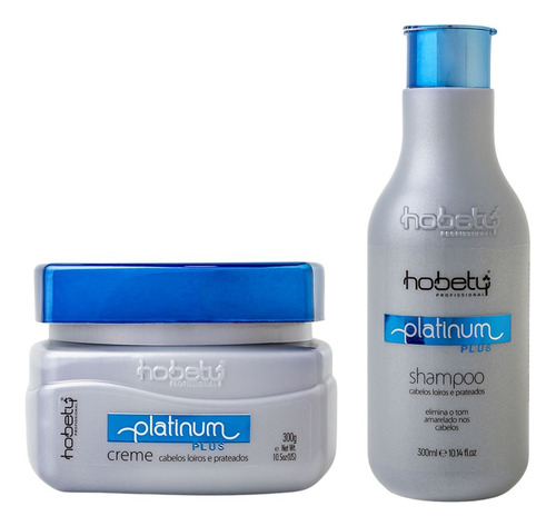 Shampoo Matizador Platinum Plus Hobety 300ml