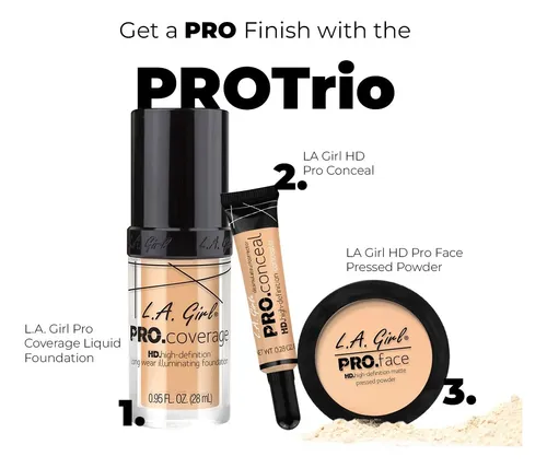 Corrector L.a. Girl Pro Conceal Hd, Miel Caliente, 8 Ml