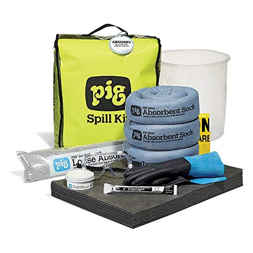 Kit De Derrames Camiones Solo De Aceite Hiviz Bolsa Tra...