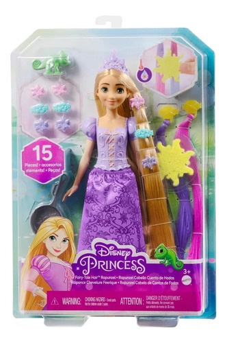 Disney Princesa - Rapunzel Cabello Cuento De Hadas - Mattel