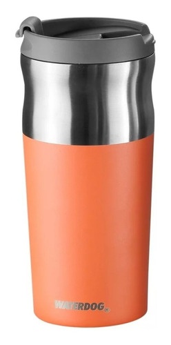 Vaso térmico Waterdog Oliver color coral 450mL