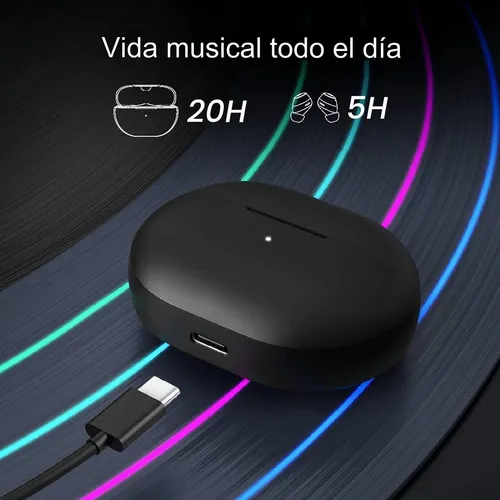 Auriculares Inalámbricos Haylou Gt1 2023 Bt 5.3 Color Negro