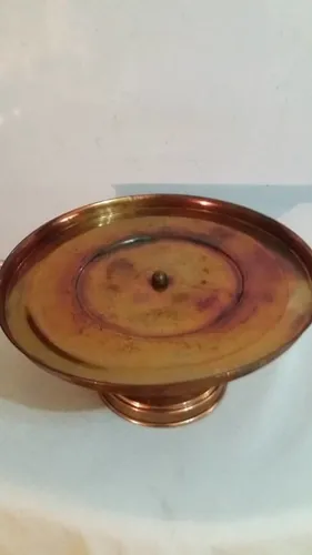 Base Para Torta De Bronce. (Usado)
