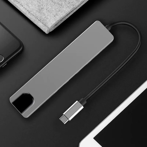 Hub Tipo C S 8 Em 1 Adaptador Usb C Para Hdmi Com Ethernet