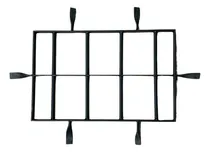 Comprar Reja De Hierro 12 0.60x0.40cm | Mb Aberturas Negro