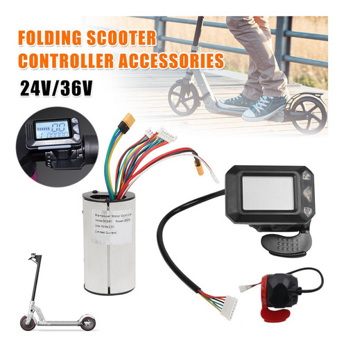 / Kit De Controlador De Scooter Plegable Y736v 350w,