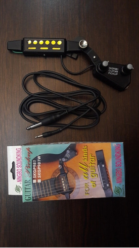 Micrófono Portátil Guitarra Caja Electro Kingdom Music 885