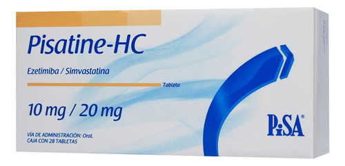 Pisatine Hc 10 Mg/20 Mg Tableta C28 Pack De 4