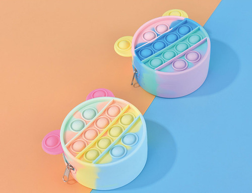 Cartera Antiestrés Fidget Toy Push Bubble De 2 Fotos Para Ni