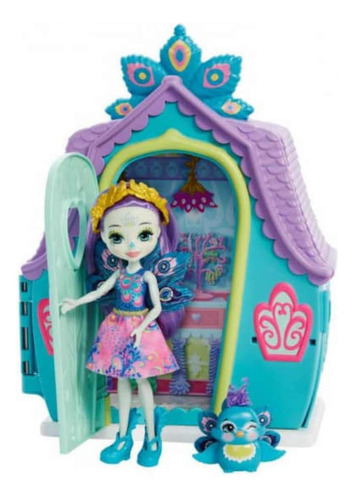 Cabaña Patter Peacock Enchantimals Muñeca Niñas 4 Años