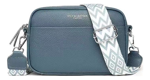 Bolso Transfronterizo De Cuero Genuino Para Mujer, Nuevo A L