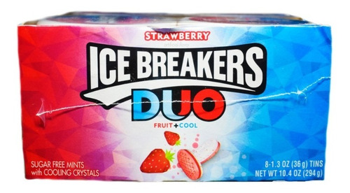 Ice Breakers Duo Fresa Sugar Free - Kg a $17